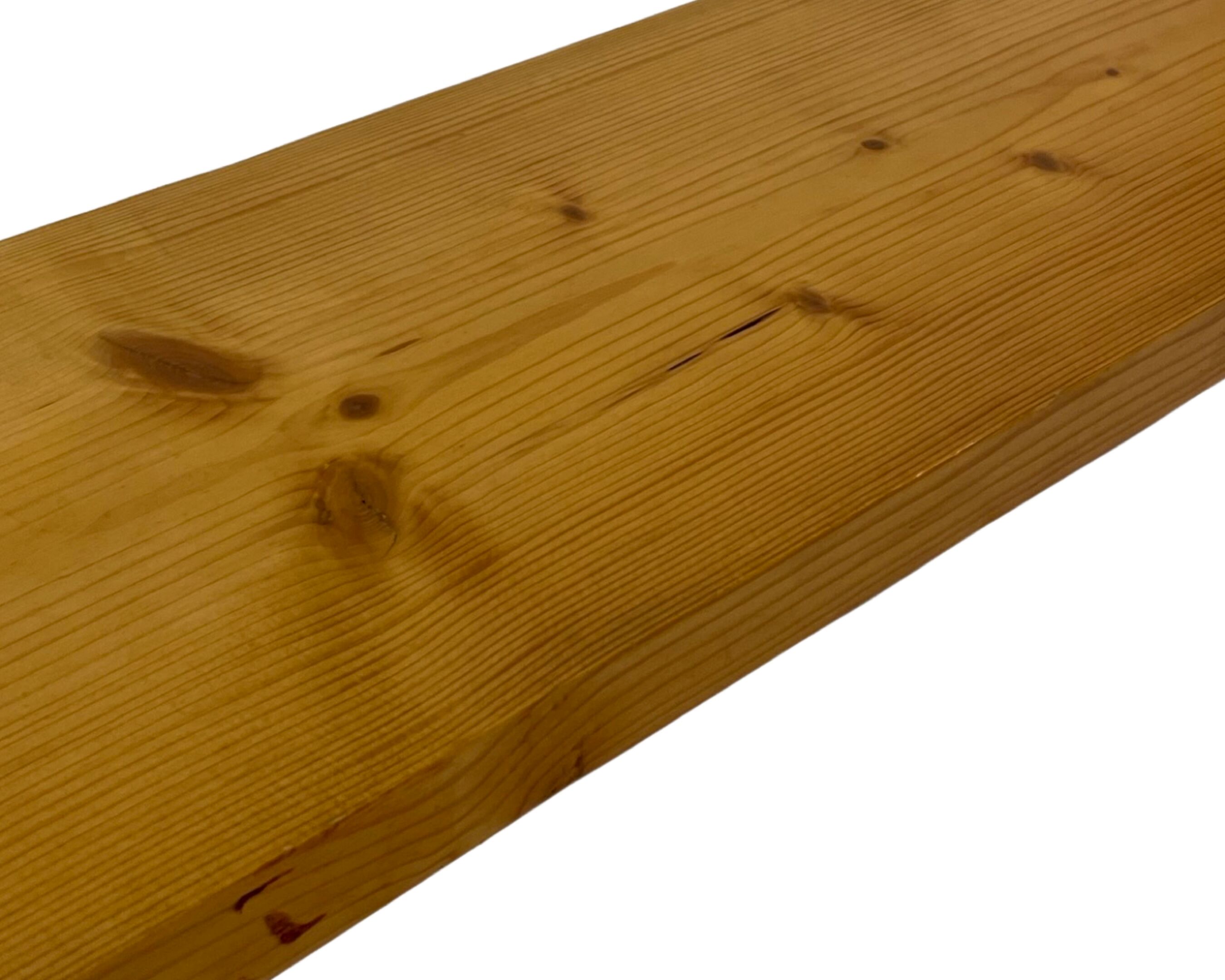 Vintage wooden wall rack bookshelf in pine