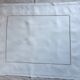 6 large napkins 19th, damassed, monogrammed "CB"