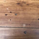 Louis XV style cherry farmhouse table.