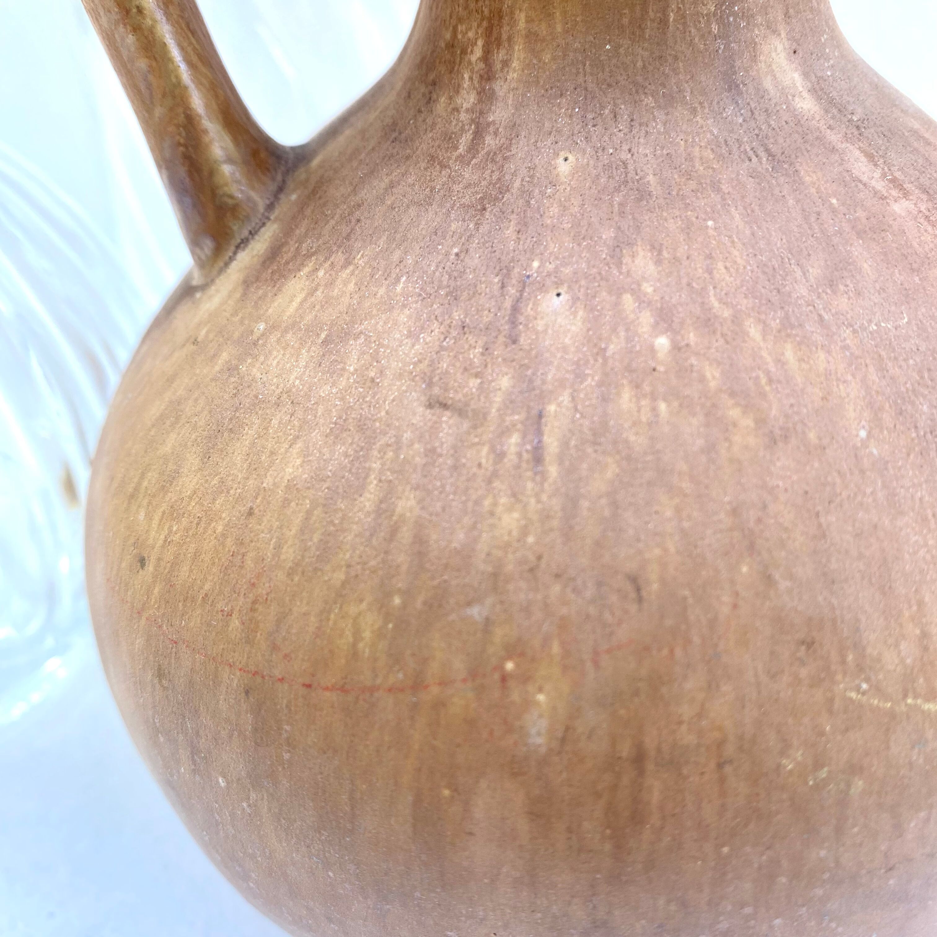 Sandstone pitcher vase