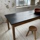 Table de ferme pin noire 250 cm