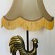 Golden bronze lamp