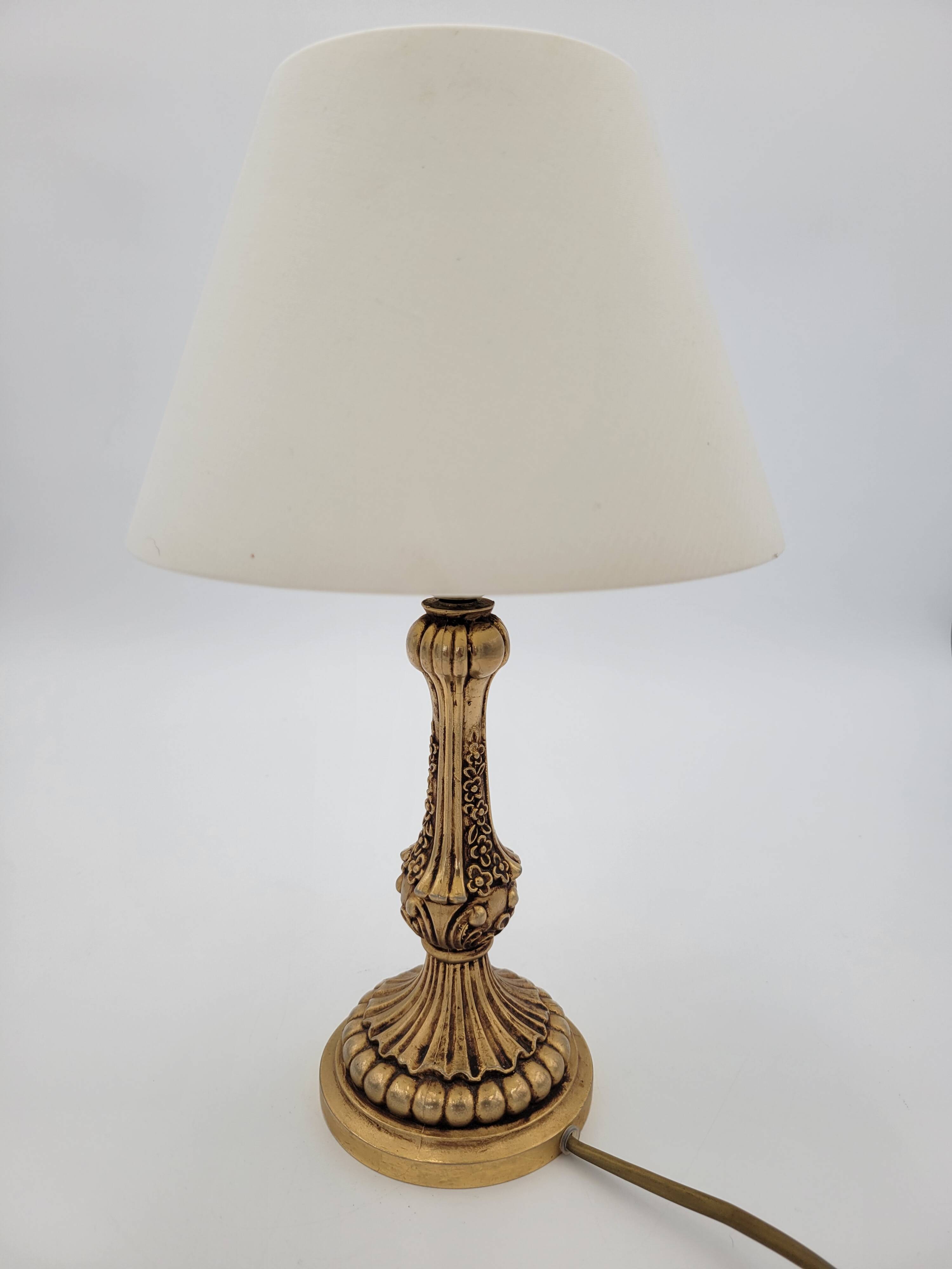 Pair of bronze lamp bases