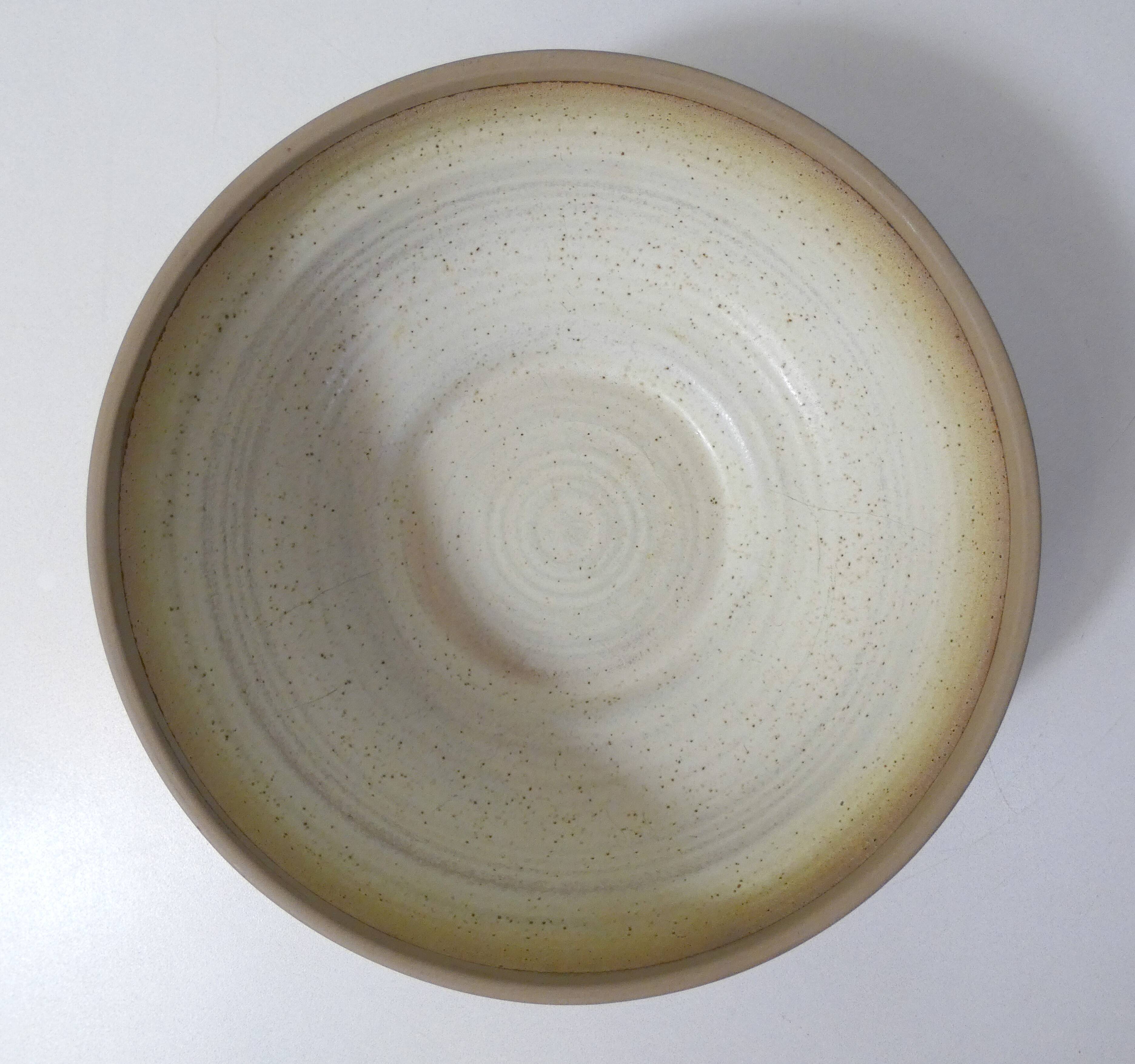 Vintage stoneware salad bowl
