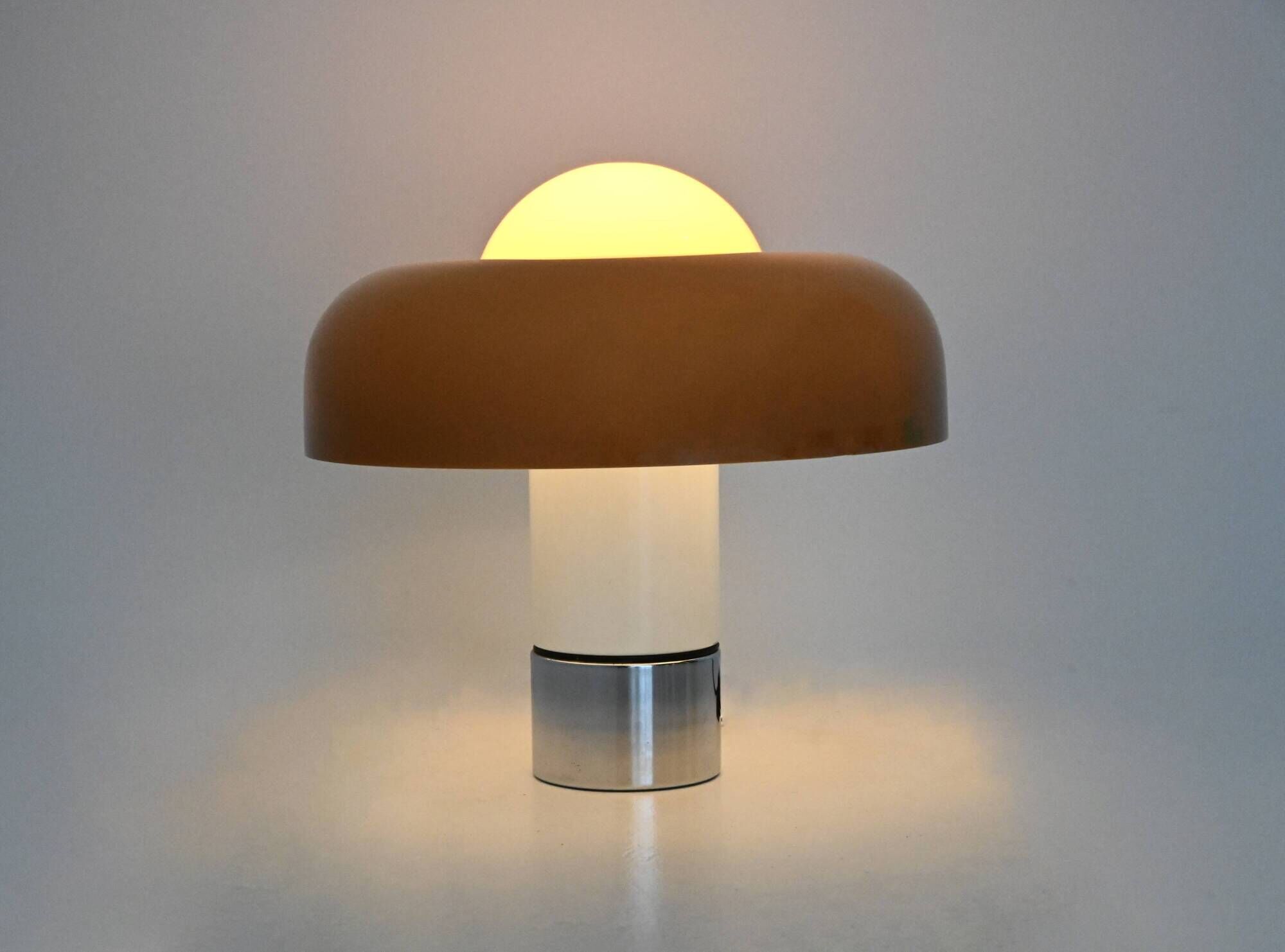 Brumbury lamp by Luigi Massoni for Harveiluce iGuzzini, 1970s