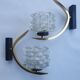 Pair of antique gold wall sconces