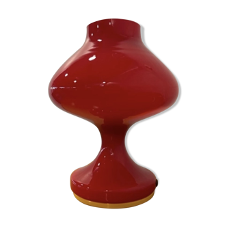 Vintage table lamp by Stepan Tabery red