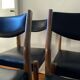 Lot de six chaises Scandinave en teck vintage 1960