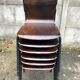 Lot de 6 chaises vintage Eromes E5