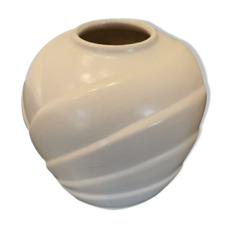Vase vintage West Germany blanc
