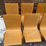 Set of 16 stackable designer chairs – Roland Rainer