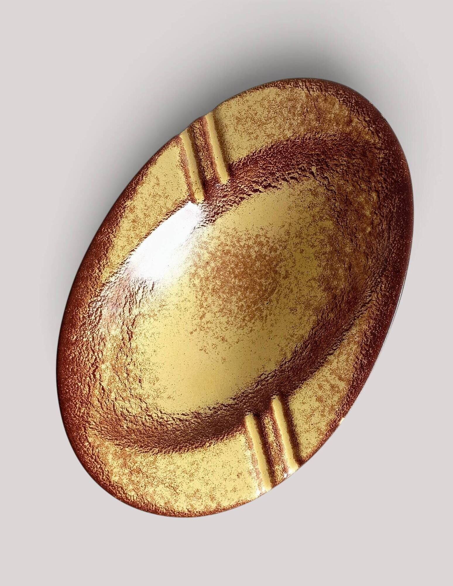 Ceramic ashtray Bertoncello Large or Catchall by Roberto Rigon, 1970s.