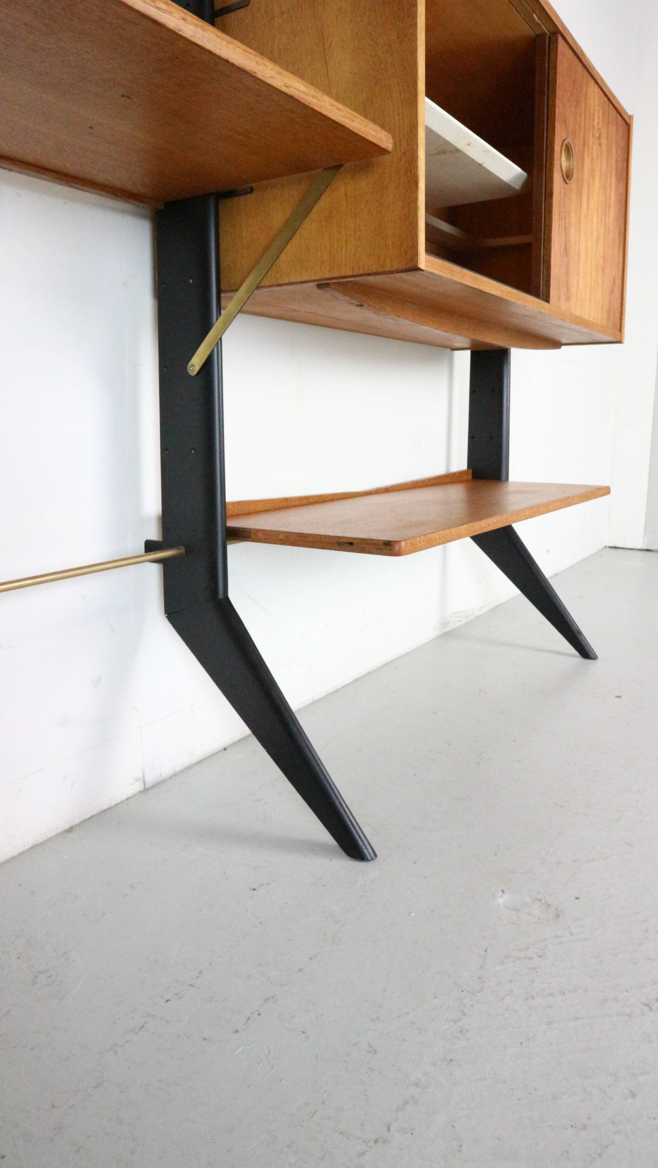 William Watting  Free Standing Modular Wall unit, 1960s the Netherlands