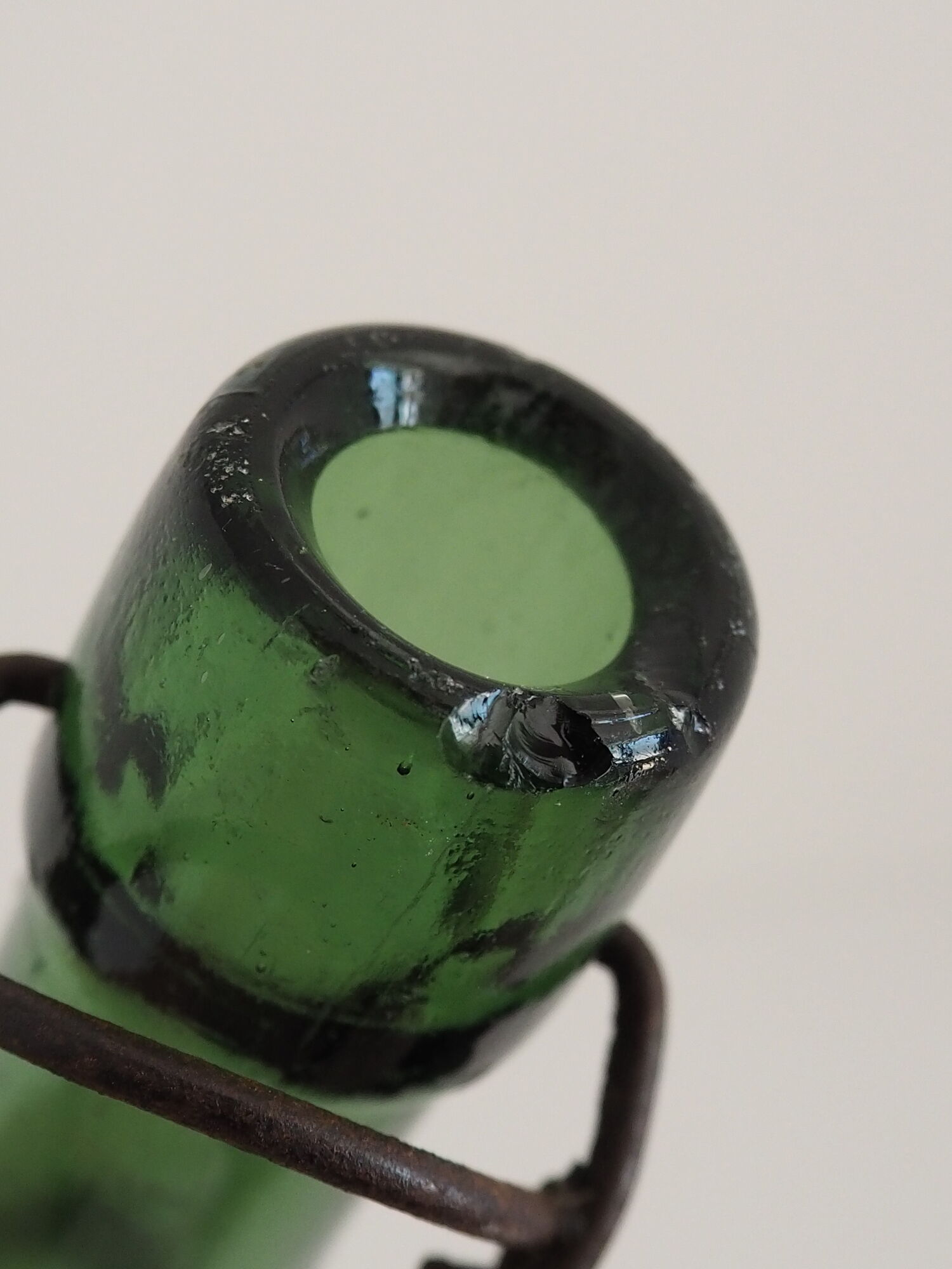 Glass bottle "Brasserie St-Michel - A. Rabotteau - Saintes".