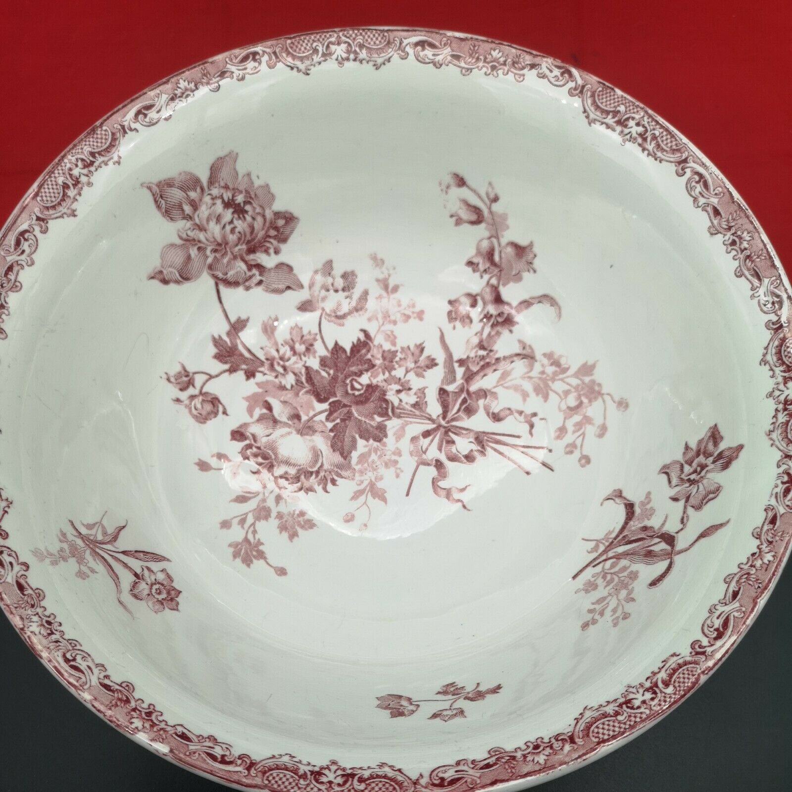 Salad bowl Sarreguemine model Fontanges