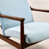 Light blue GFM-64 Armchair