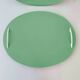 Pair of large vintage 1950s trays