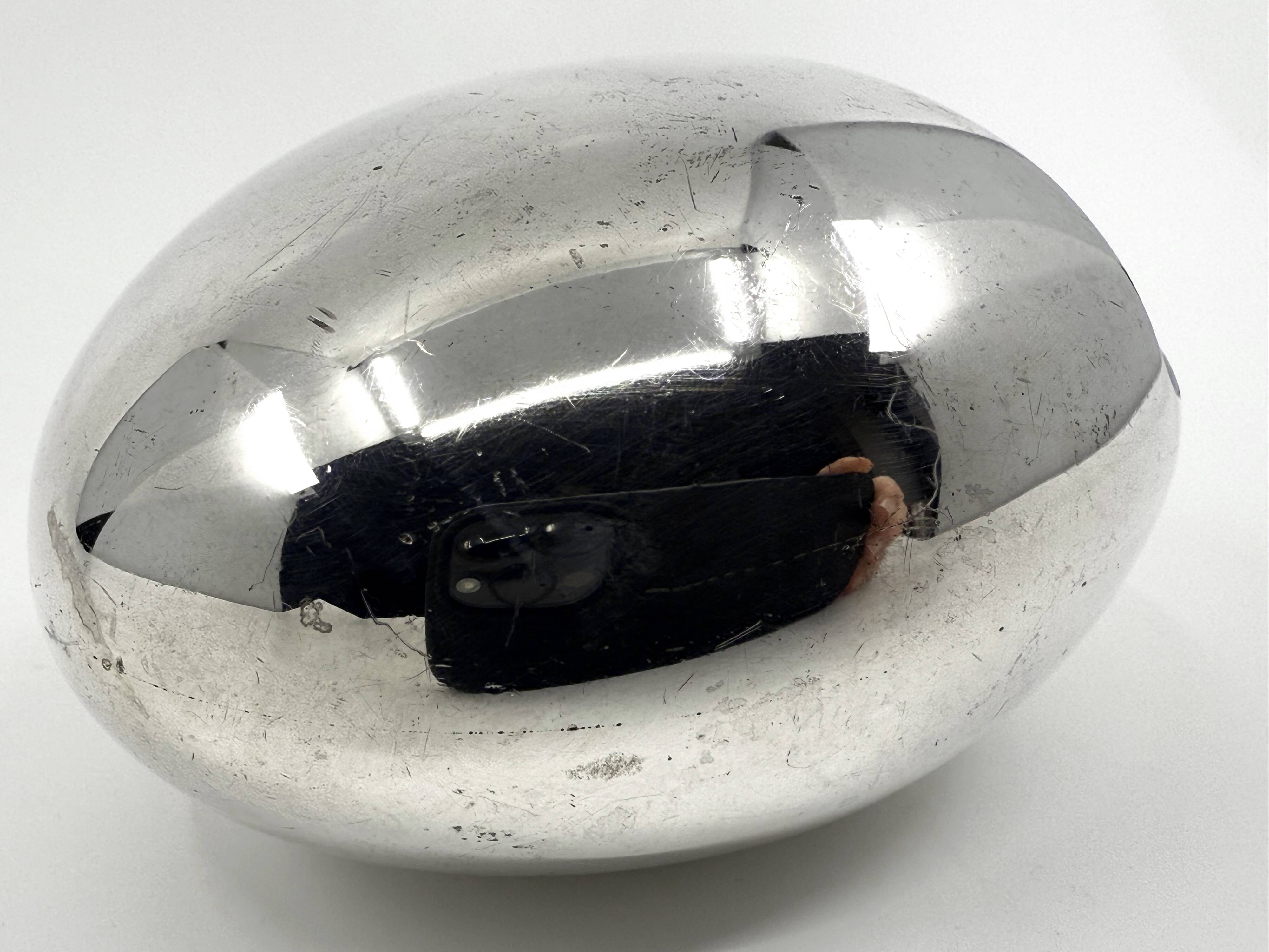 Cendrier moderniste "the smile" • Hans Bundle pour Carl Cohr • Danemark 50s