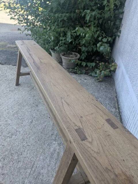 Oak bench