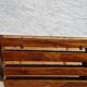 Ancienne commode Louis Philippe en noyer marbre blanc