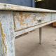 Rustic skated console table