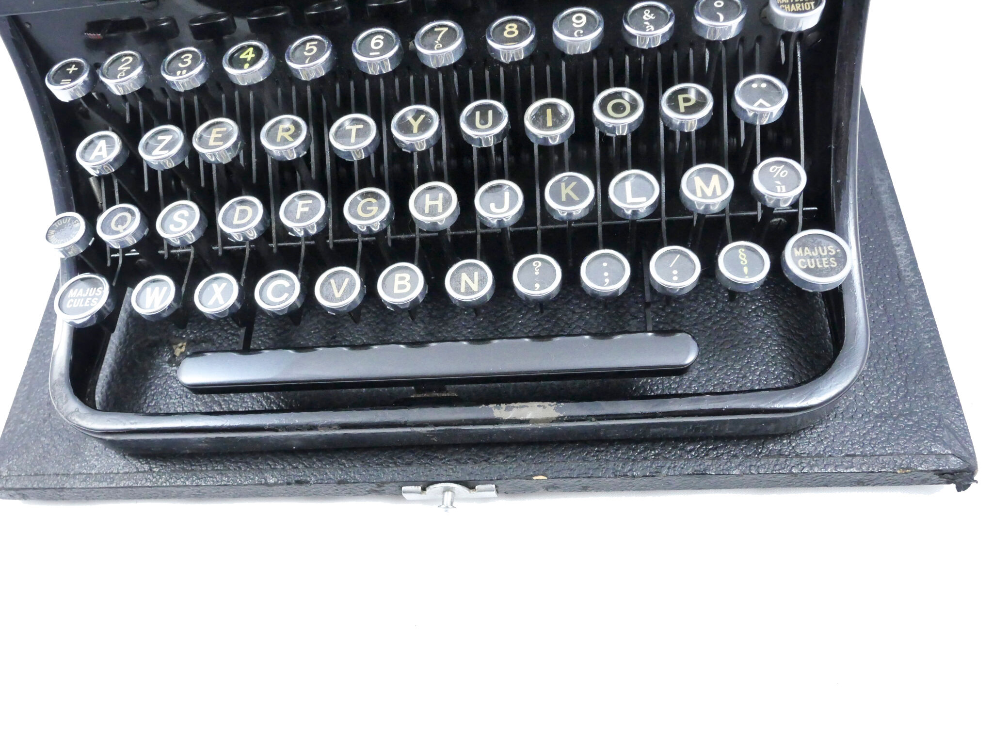 Brilliant black torpedo typewriter 1936