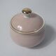 Sucier Villeroy & Boch pink and gold signed Lucien Engel