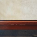 Sideboard with compass feet in wood and formica