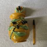 Vallauris slurry olive pot