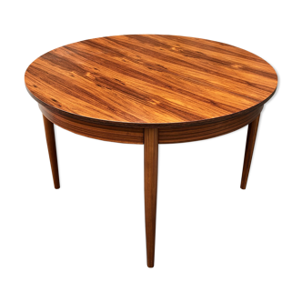 Scandinavian rosewood table years 60