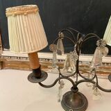 Double torch lamp lampshade