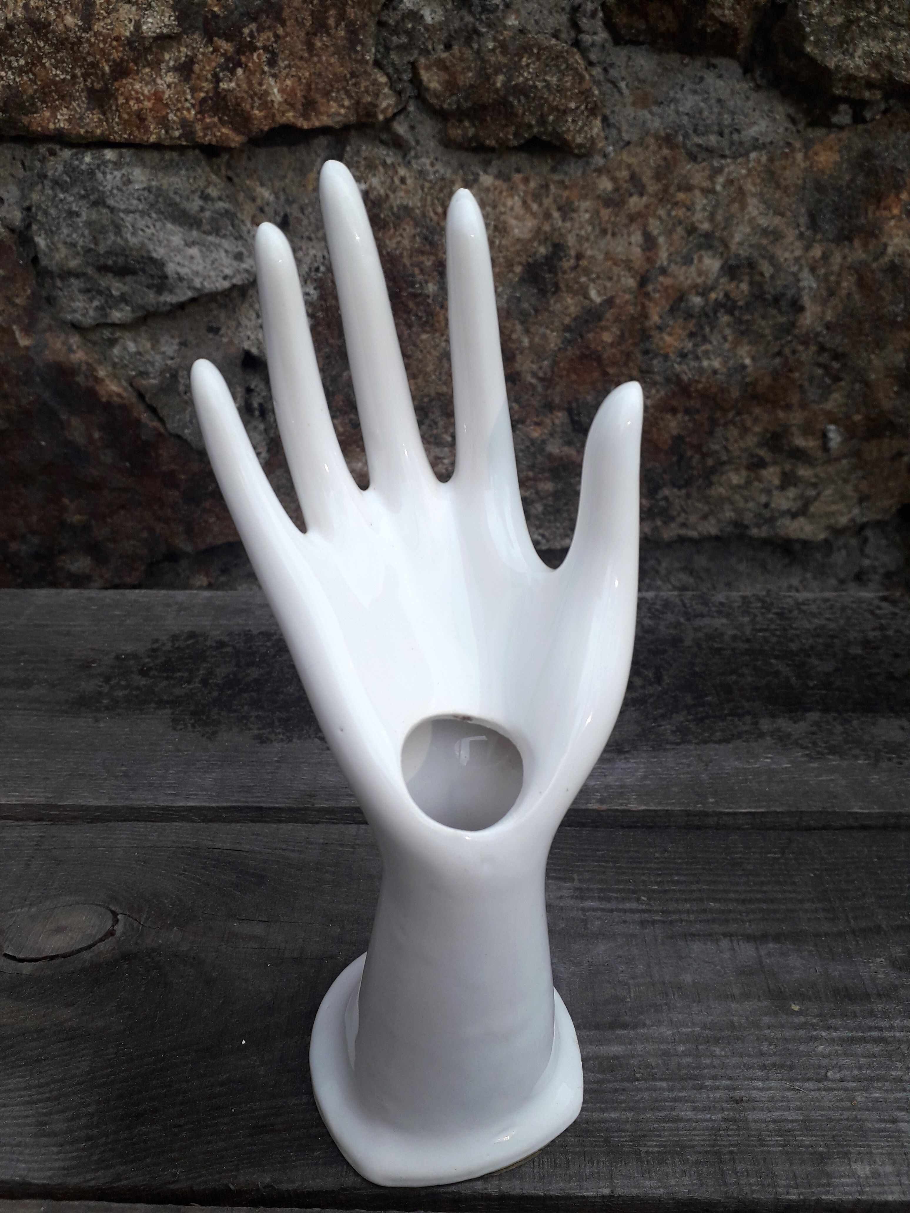 Soliflore vintage white porcelain 70s