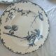 6 “Oxford” ironstone dessert plates from Choisy le Roi