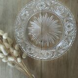 Cheese or dessert bell with glass tray