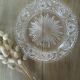 Cheese or dessert bell with glass tray