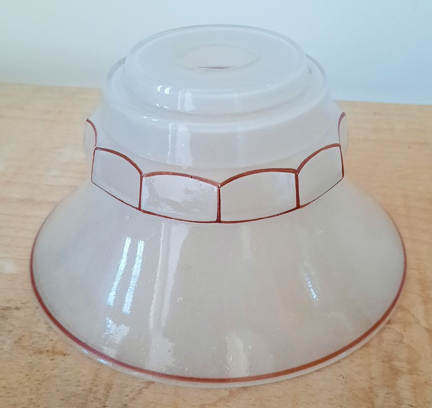 Lampshade Art Deco glass