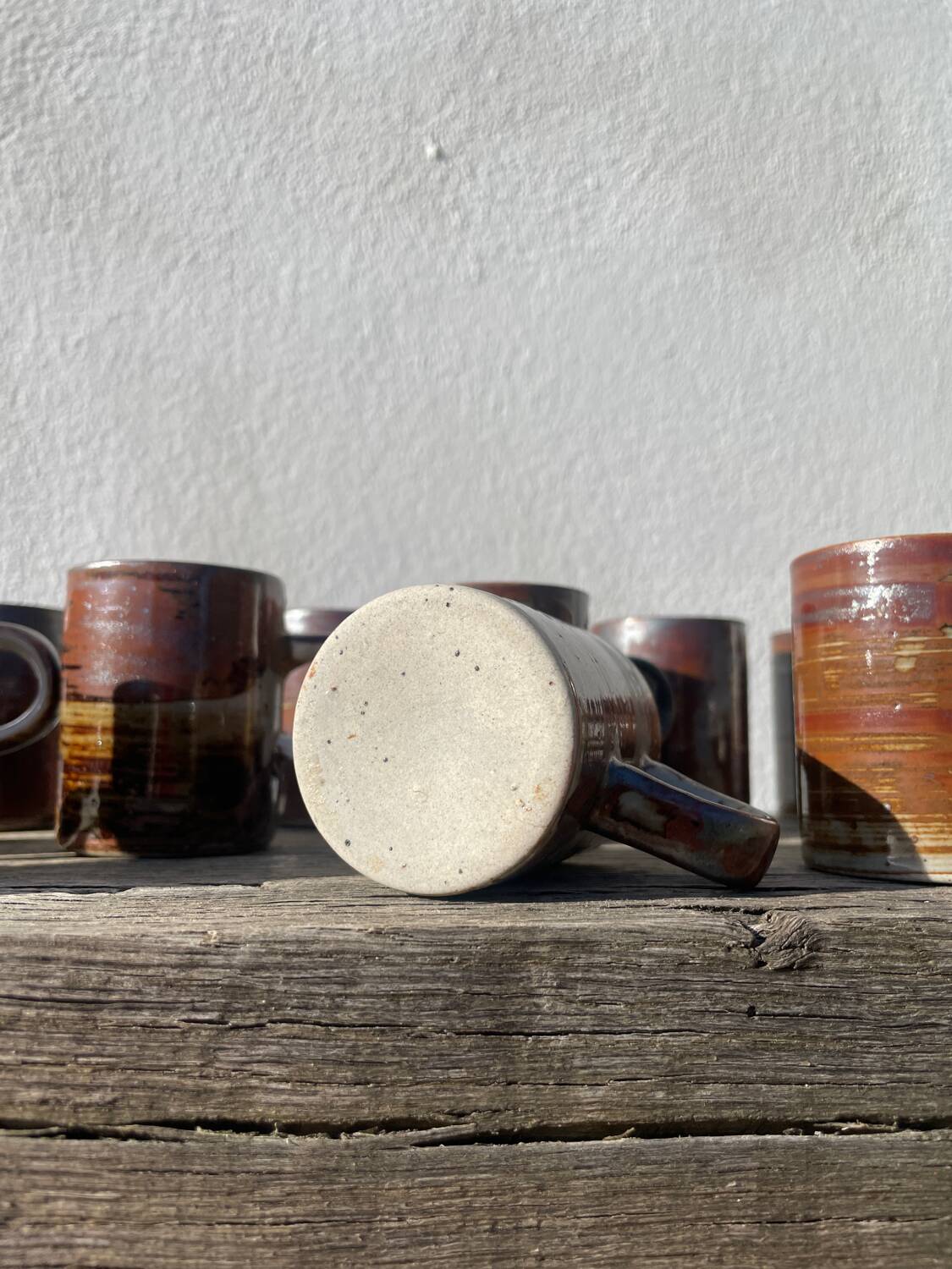 10 unique ceramic/stoneware coffee cups