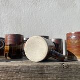 10 unique ceramic/stoneware coffee cups