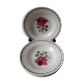 Lot de 5 assiettes Badonviller