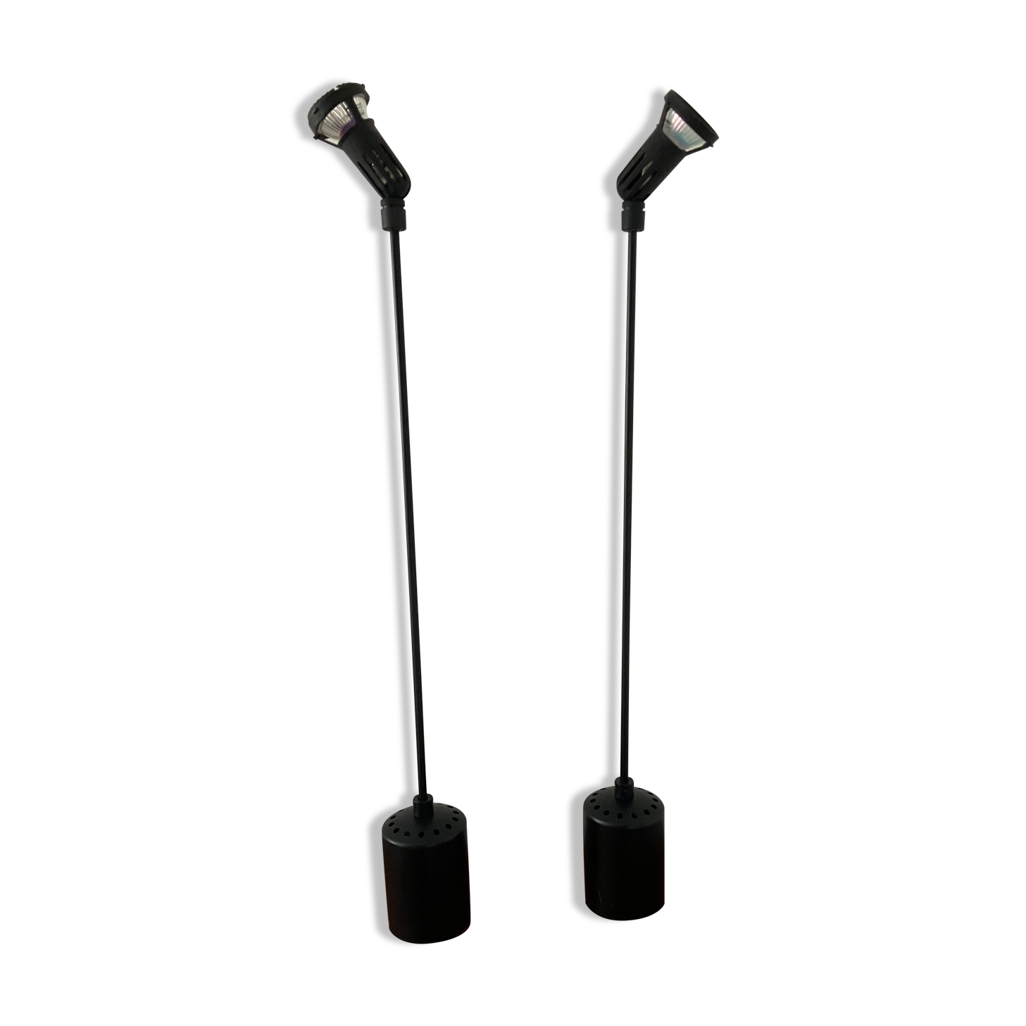 Paire de lampes vintage des années 70-80