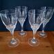 4 verres à vin en cristal d arques Modèle Granville