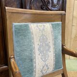 Restoration period armchair in walnut from the 19th century