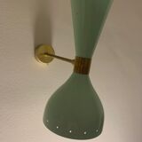 Sage green wall lamp