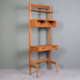 Teak Modular Wall Unit, Brodrene Jatog Mobelfabrik, Norway, 1960s