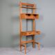 Étagère modulable, bureau en teck par Brodrene Jatog Mobelfabrik, Norvège 1960