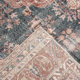 8x10 Navy Blue Antique Persian Rug, 257x299Cm