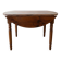 Antique dining table with drop leaves, wood.