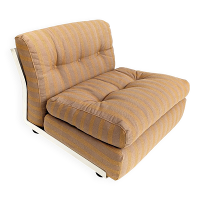 Fauteuil lounge 'Amanta' édition précoce par Mario Bellini pour C&B Italia 1960s