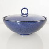 Dark blue ceramic candy box