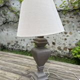 Large wooden lamp